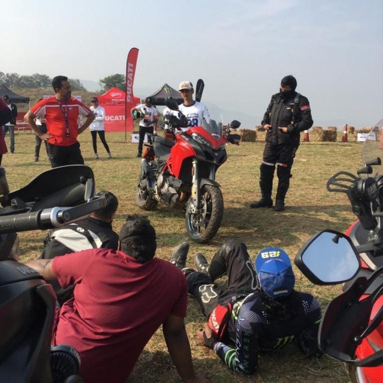 Ducati adventure biking lessons