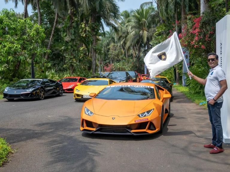 Lamborghini day sports car event- Lamborghini Mumbai