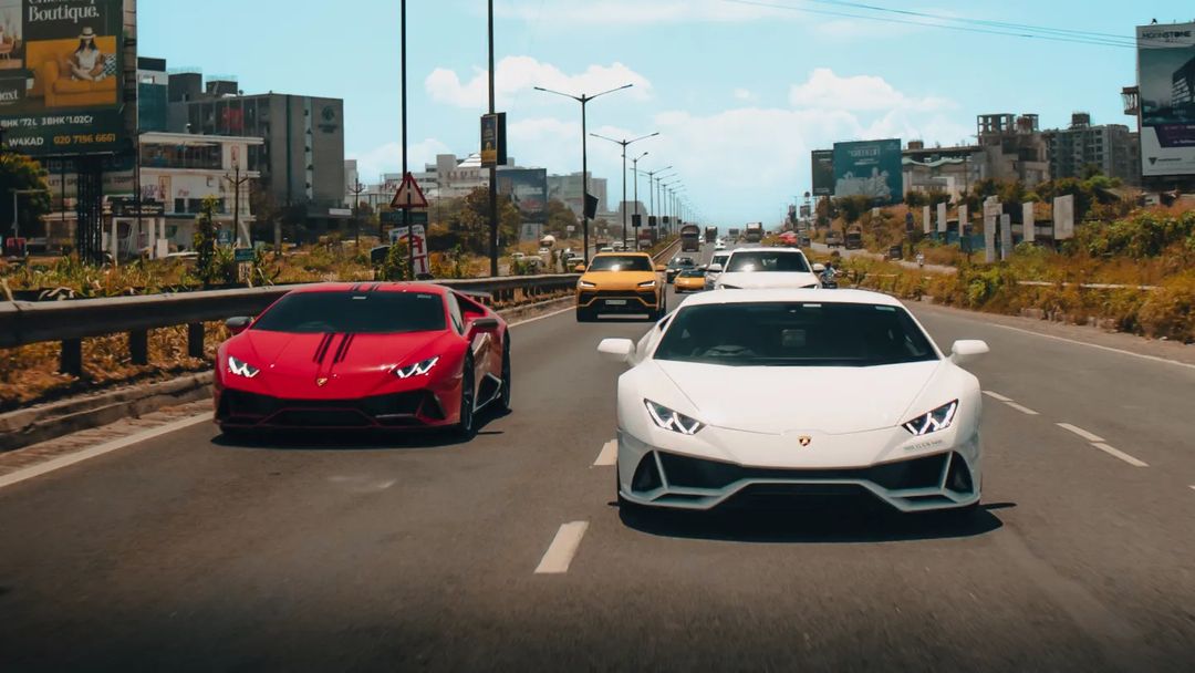 Pune Bull Run Lamborghini Event