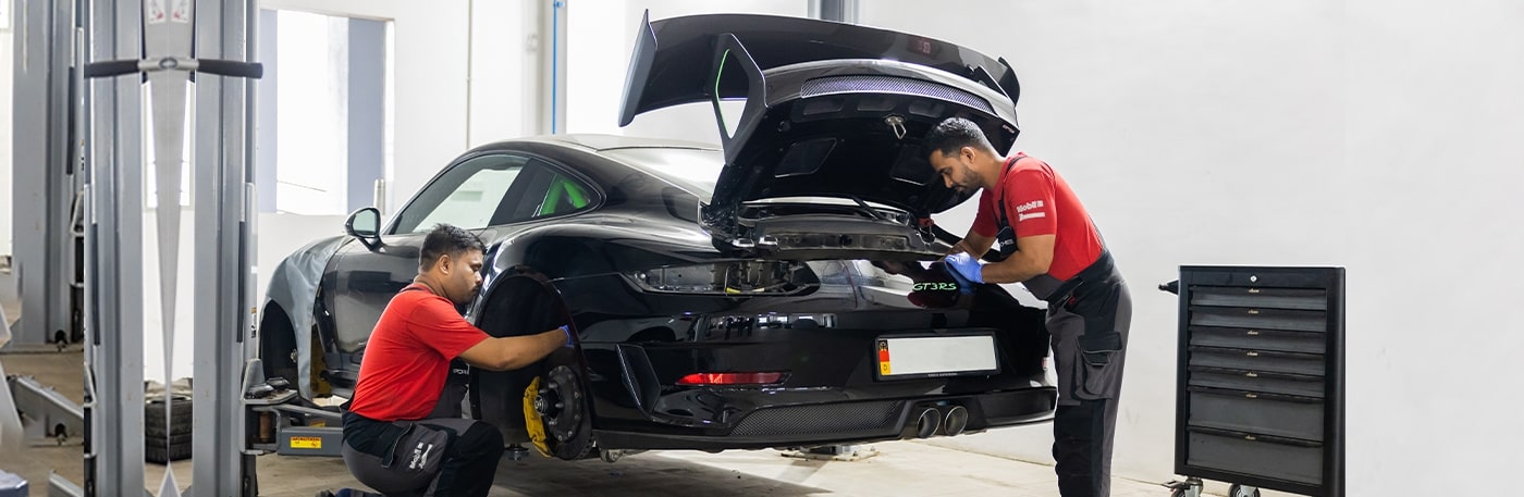 Porsche workshop Mumbai