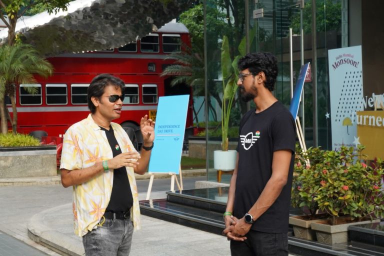 Road Safety Drive On Independence Day - MINI Infinity Cars