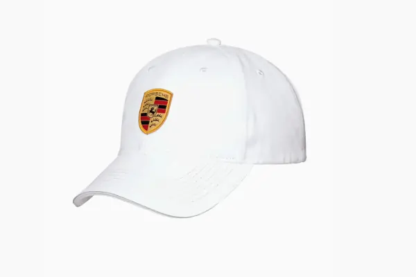 Baseball cap Crest White