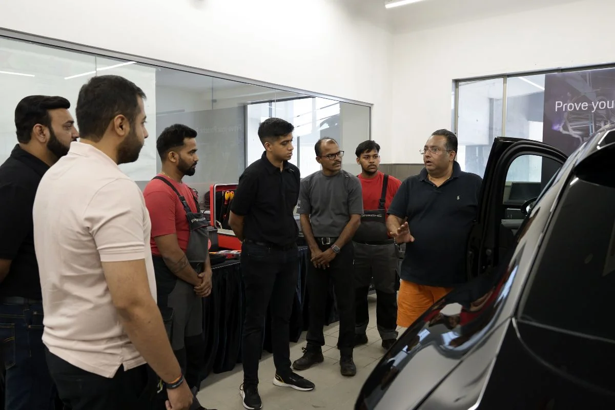 Porsche Dealership Delivery Event - Porsche Mumbai