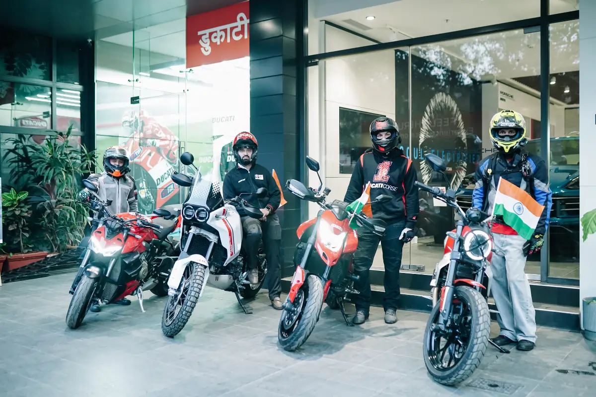 India Republic Day Ride - Ducati Infinity