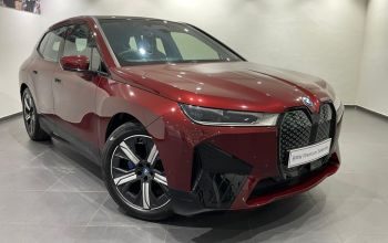 BMW iX xDrive40 Aventurine Red Metallic